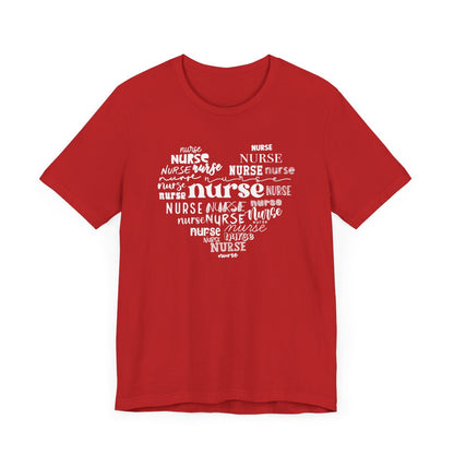 Nurse Heart Short Sleeve Tee