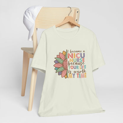Your Life Is Worth My Time Short Sleeve Tee