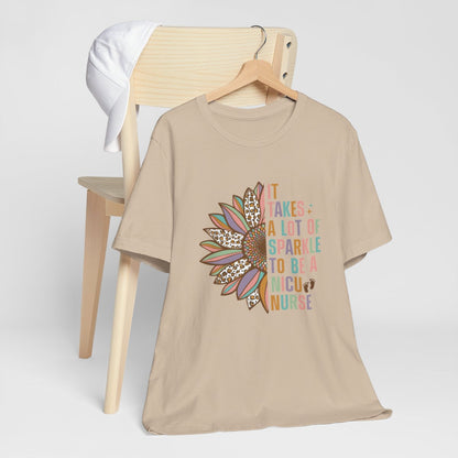 Sparkle NICU Nurse Short Sleeve Tee