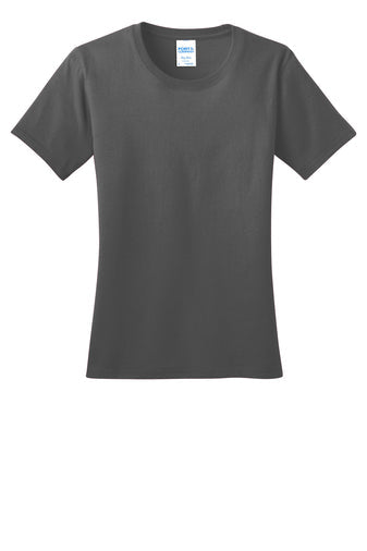 Port & Co L150 (Greys) - Womens Short Sleeve Shirt
