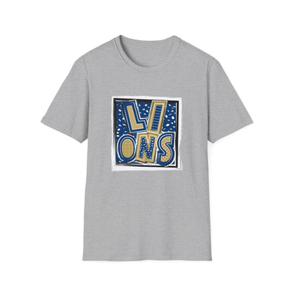 Lions Regal and Gold2 Short Sleeve Tee