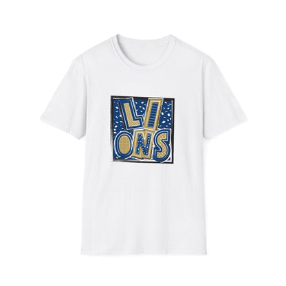Lions Regal and Gold2 Short Sleeve Tee