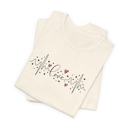 Love Heartbeat Short Sleeve Tee