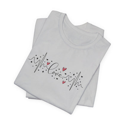 Love Heartbeat Short Sleeve Tee