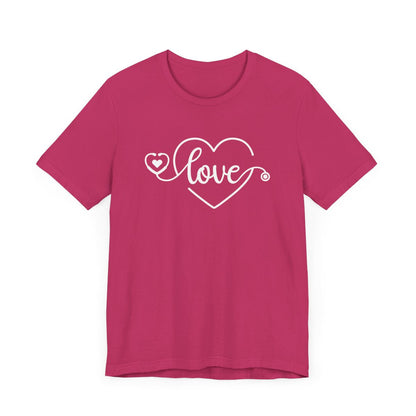 Heart Stethoscope Short Sleeve Tee