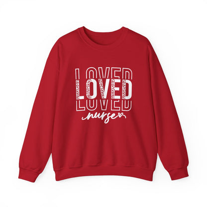 Loved Nurse Long Sleeve Sweatshirt