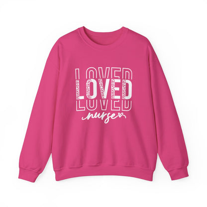 Loved Nurse Long Sleeve Sweatshirt