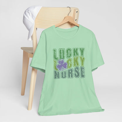 Lucky Nurse Stacked Short Sleeve Tee