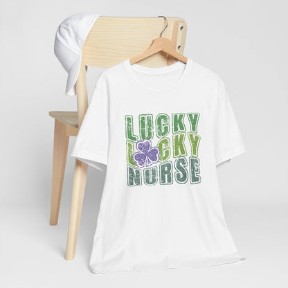 Lucky Nurse Stacked Short Sleeve Tee