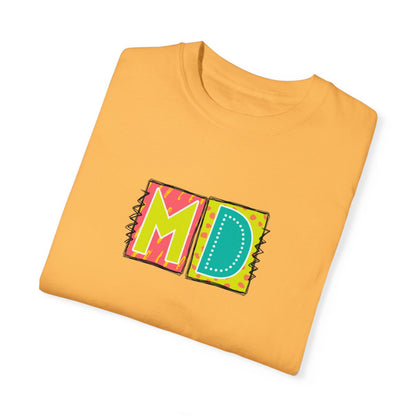 MD Neon Blocks Short Sleeve Tee