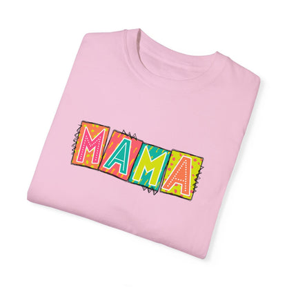 Mama2 Neon Blocks Short Sleeve Tee
