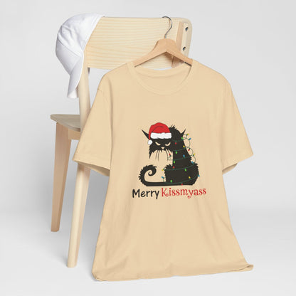 Merry Kissmyass Short Sleeve Tee