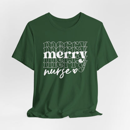 Merry Nurse Short Sleeve Tee