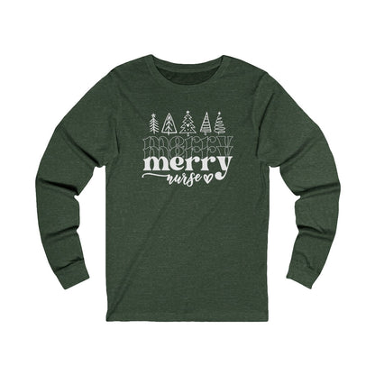 Merry Nurse Long Sleeve Tee