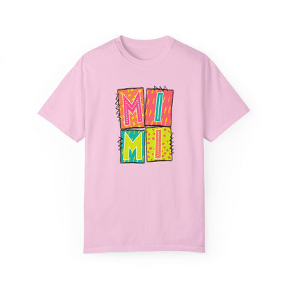 Mimi Neon Blocks Short Sleeve Tee