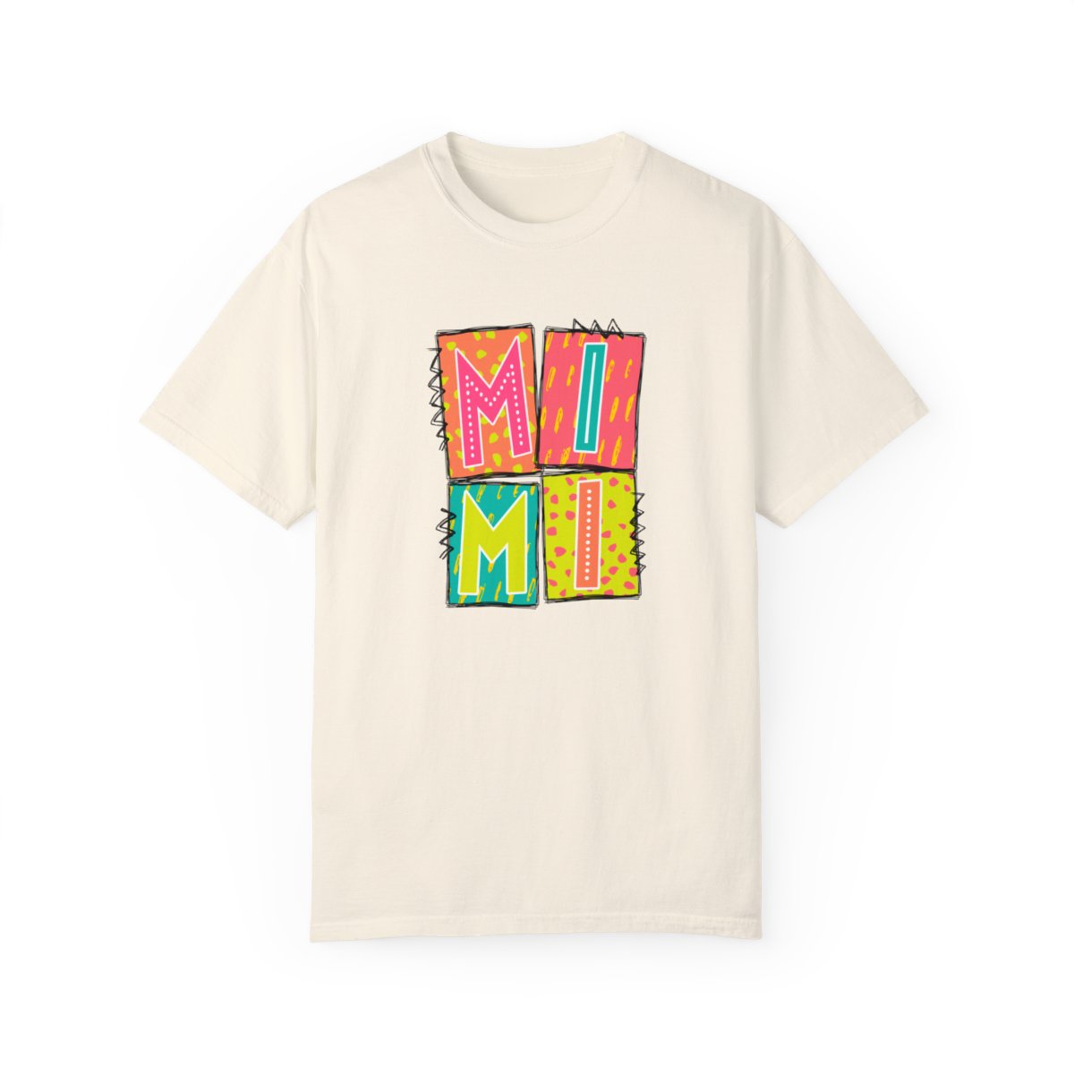 Mimi Neon Blocks Short Sleeve Tee