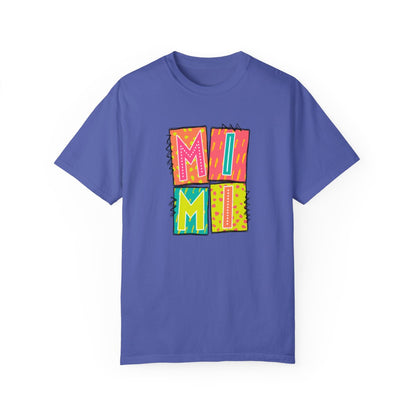 Mimi Neon Blocks Short Sleeve Tee