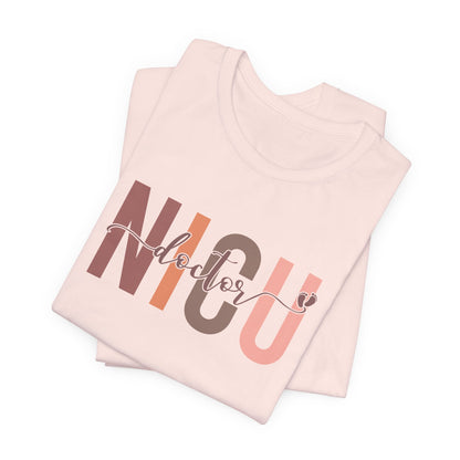 NICU Doctor Baby Feet Short Sleeve Tee