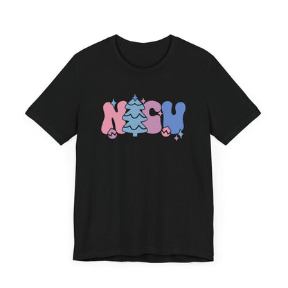 NICU Christmas Pastel Short Sleeve Tee