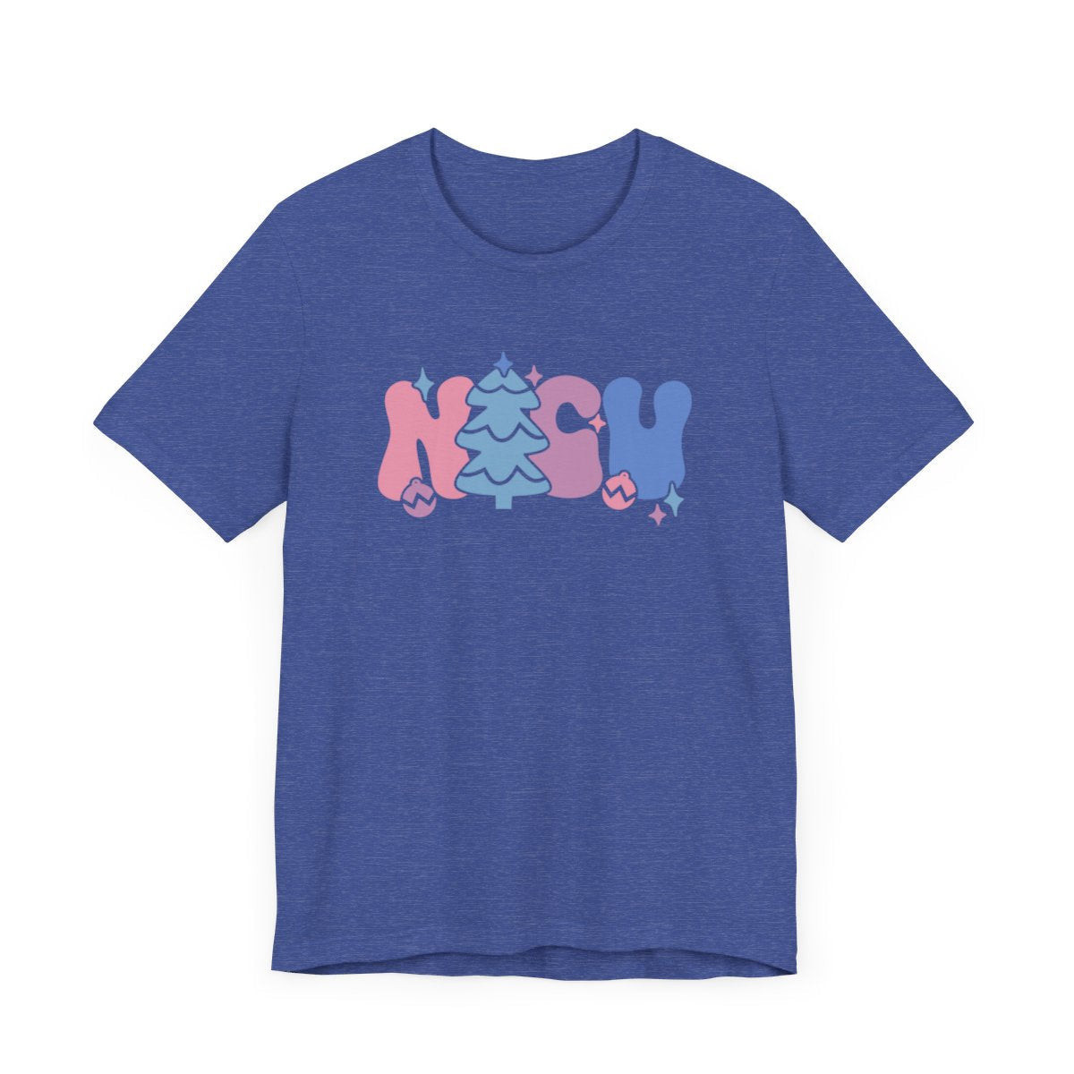 NICU Christmas Pastel Short Sleeve Tee