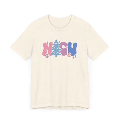 NICU Christmas Pastel Short Sleeve Tee