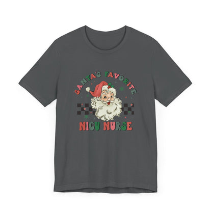 Santas Favorite NICU Nurse Short Sleeve Tee