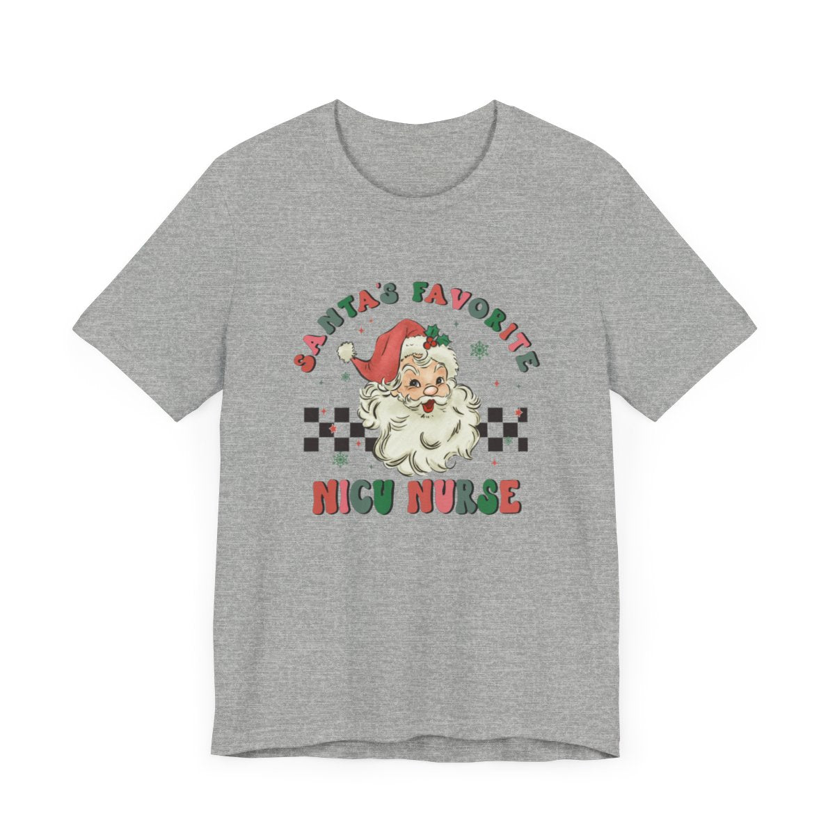 Santas Favorite NICU Nurse Short Sleeve Tee