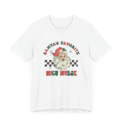 Santas Favorite NICU Nurse Short Sleeve Tee