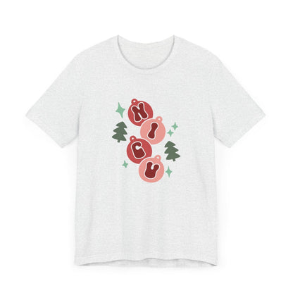 NICU Stacked Christmas Short Sleeve Tee