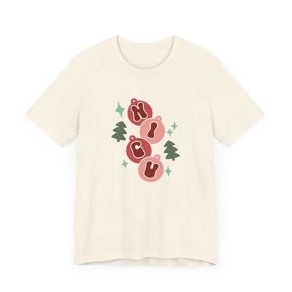 NICU Stacked Christmas Short Sleeve Tee