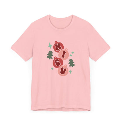 NICU Stacked Christmas Short Sleeve Tee