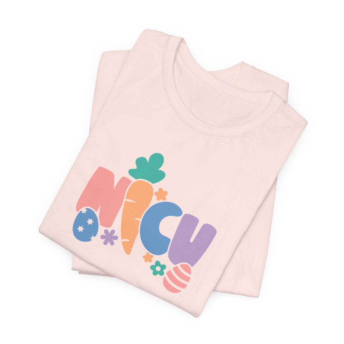 NICU Easter Carrot Short Sleeve Tee