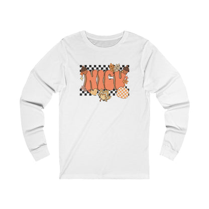 NICU Fall Pattern Long Sleeve Tee
