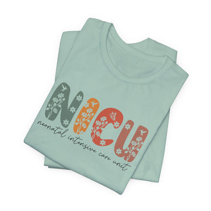 NICU Bogo Floral Short Sleeve Tee