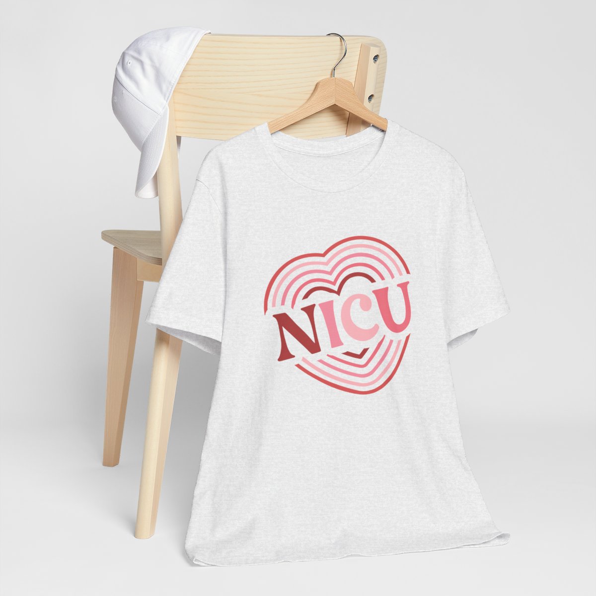 NICU Heart Rings Short Sleeve Tee