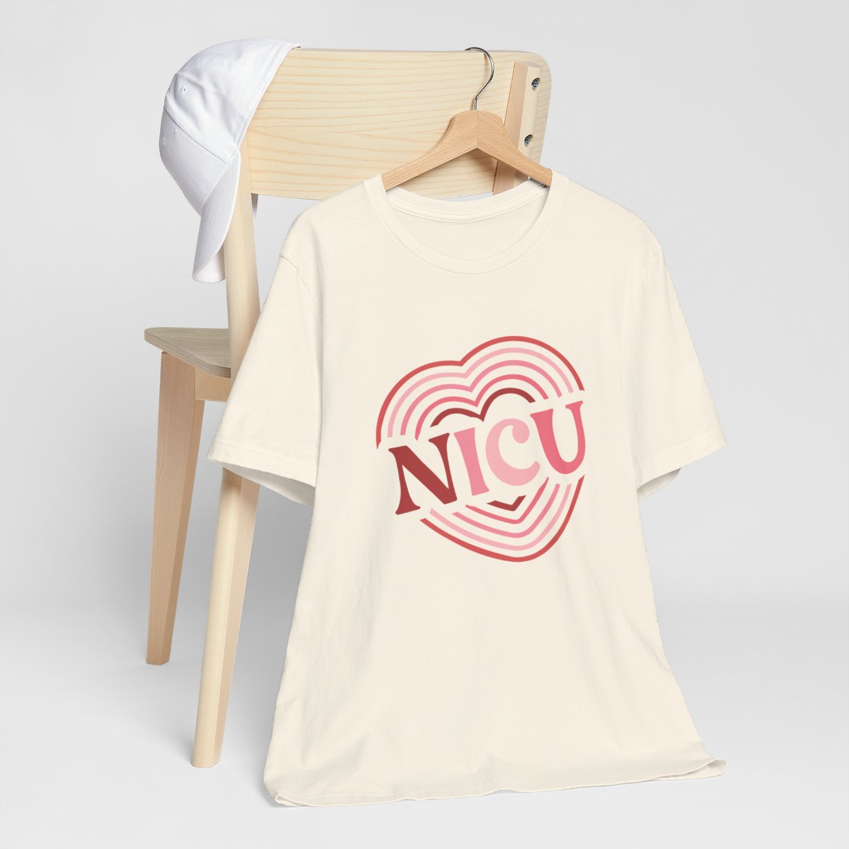 NICU Heart Rings Short Sleeve Tee
