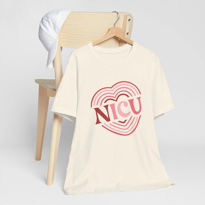 NICU Heart Rings Short Sleeve Tee