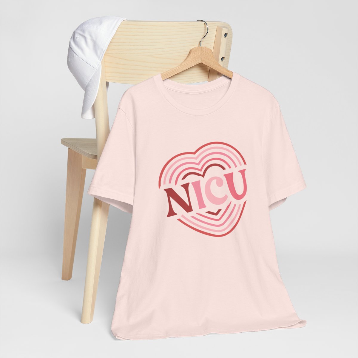 NICU Heart Rings Short Sleeve Tee