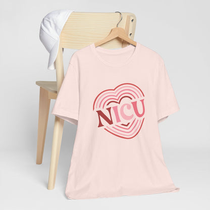 NICU Heart Rings Short Sleeve Tee