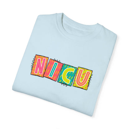 NICU Neon Blocks Short Sleeve Tee