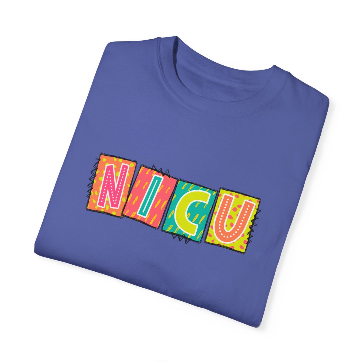 NICU Neon Blocks Short Sleeve Tee