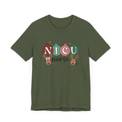 NICU Reindeer Short Sleeve Tee