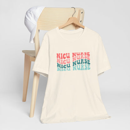 NICU Nurse Wave x4 v2 Short Sleeve Tee