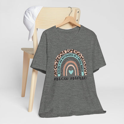 NICU Rainbow Short Sleeve Tee