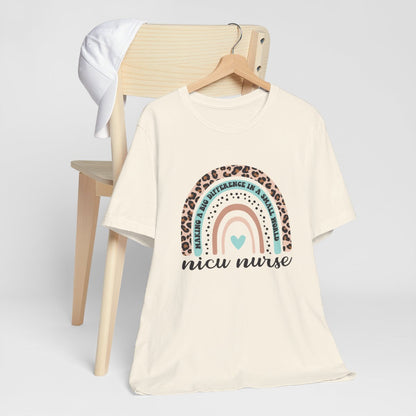 NICU Rainbow Short Sleeve Tee