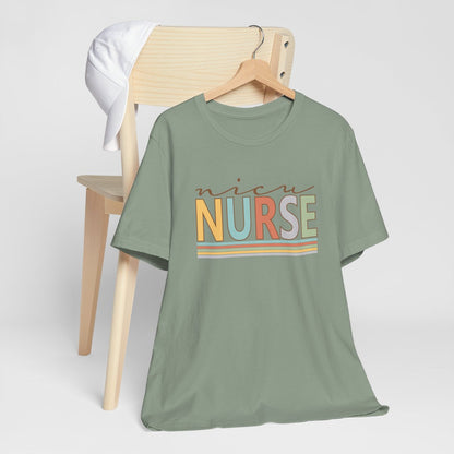 NICU Nurse Underlined Short Sleeve Tee