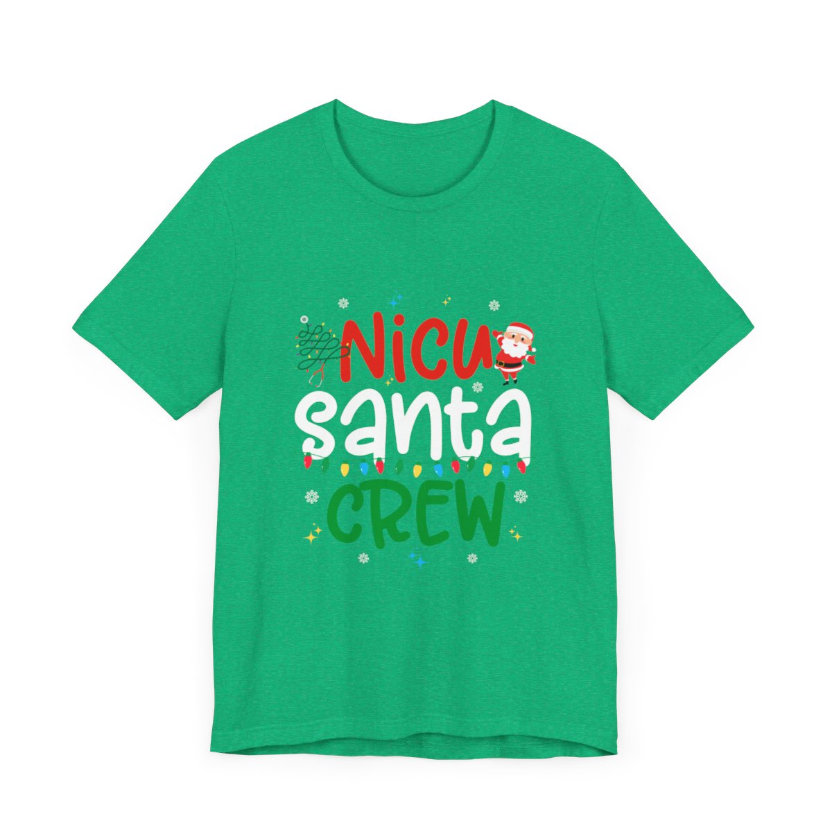NICU Santa Crew Short Sleeve Tee