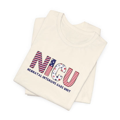 NICU USA Short Sleeve Tee