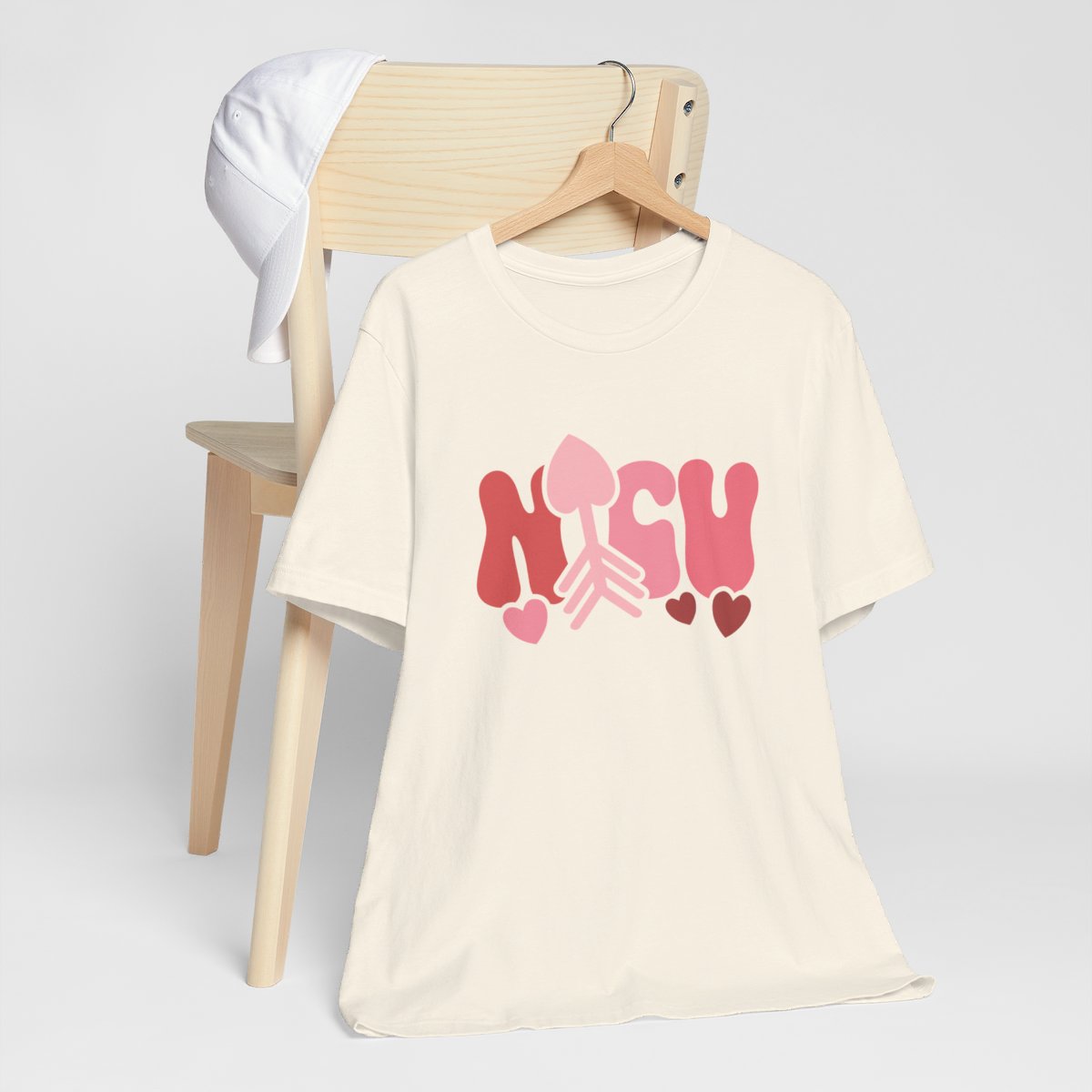 NICU Valentine Arrow Short Sleeve Tee
