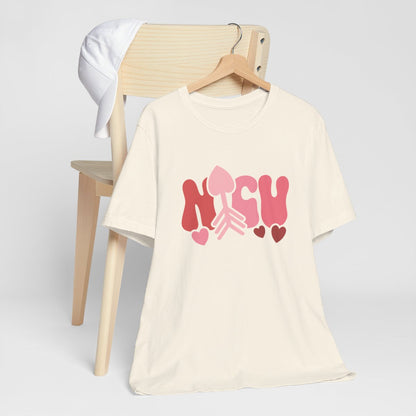 NICU Valentine Arrow Short Sleeve Tee
